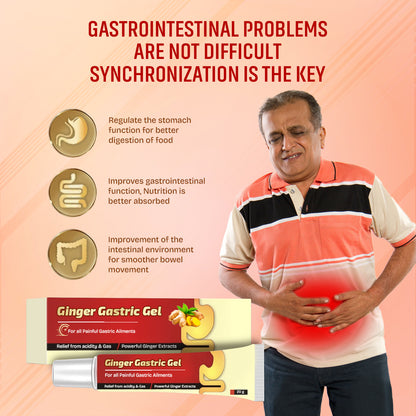 GingerBalm™ - Ginger Gastric Gel for Instant Stomach & Heartburn Relief 🌿✨ (Buy 1 Get 1 Free🔥🔥)