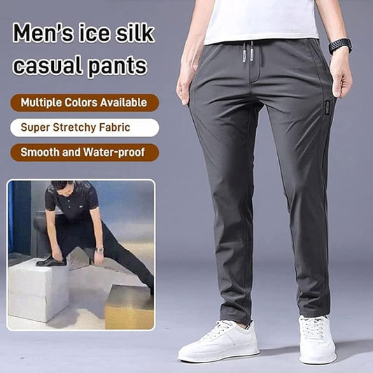 Combo of 2 Men's Sports Regular Fit Lycra Track Pants (Pack of 2)